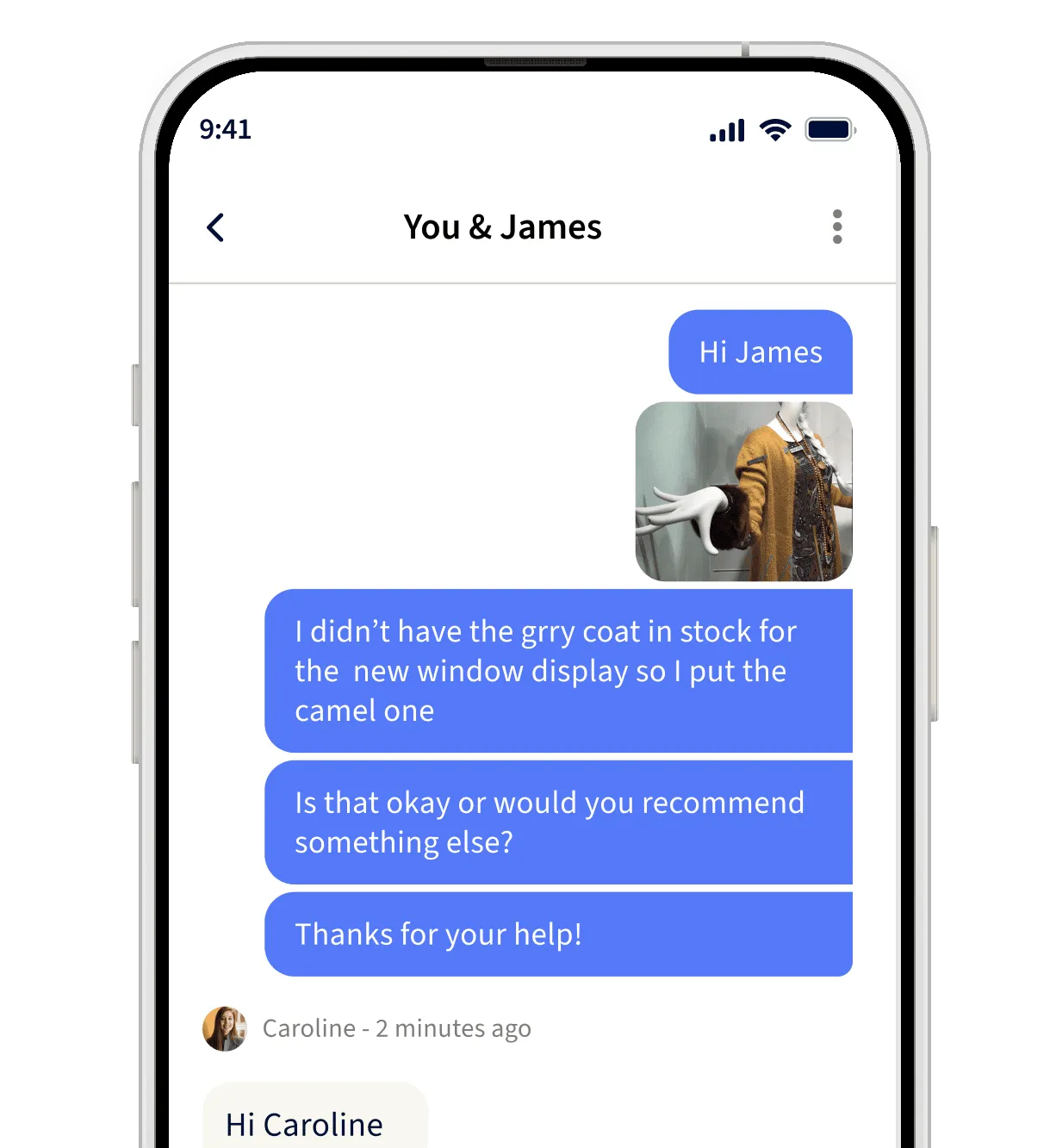 Yoobic messaging platform