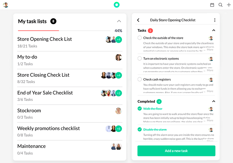 Store Task Management tool