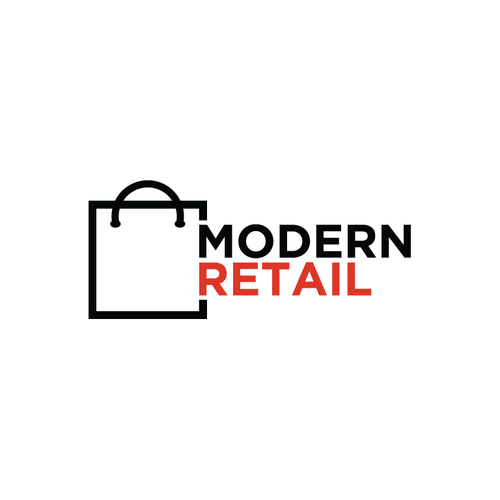 modern retail logo