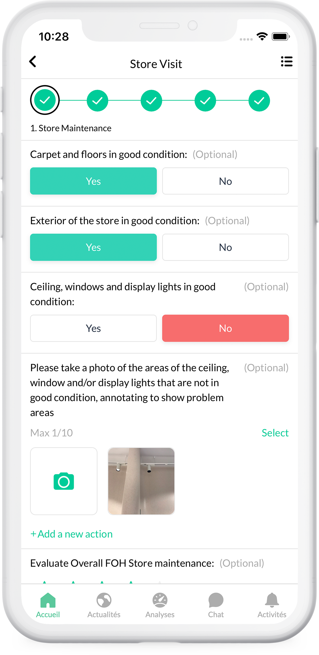 Remote store visit tool YOOBIC