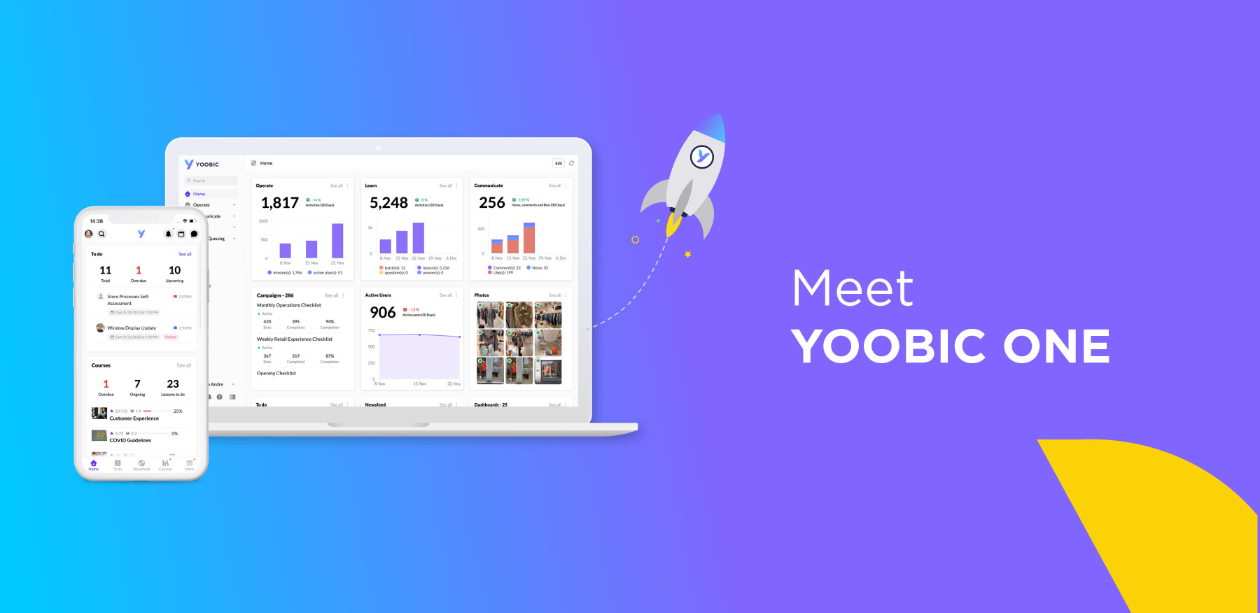 YOOBIC ONE: Supercharge Frontline Team Performance and Work Experience with