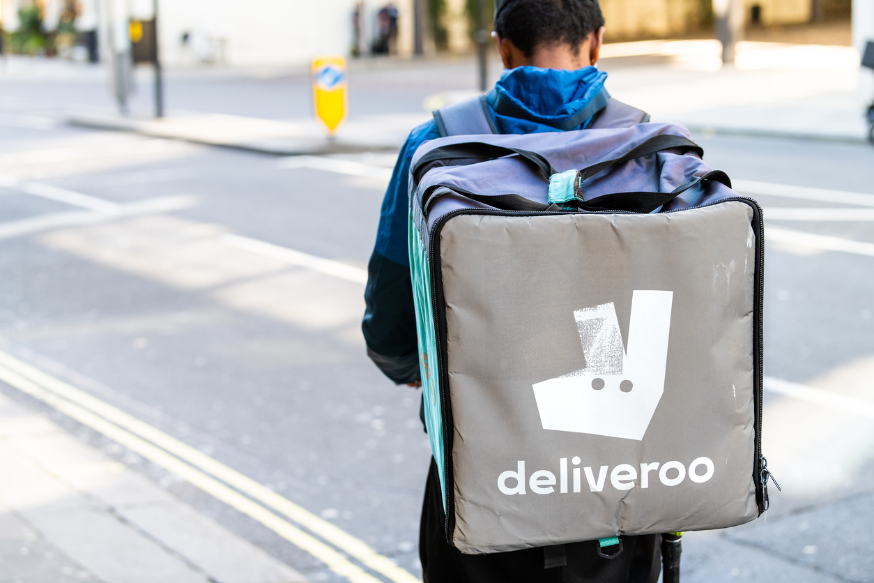 Deliveroo contactless delivery coronavirus