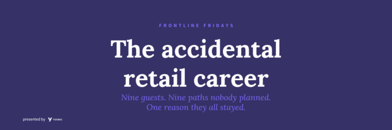 Accidental retail career blog heading