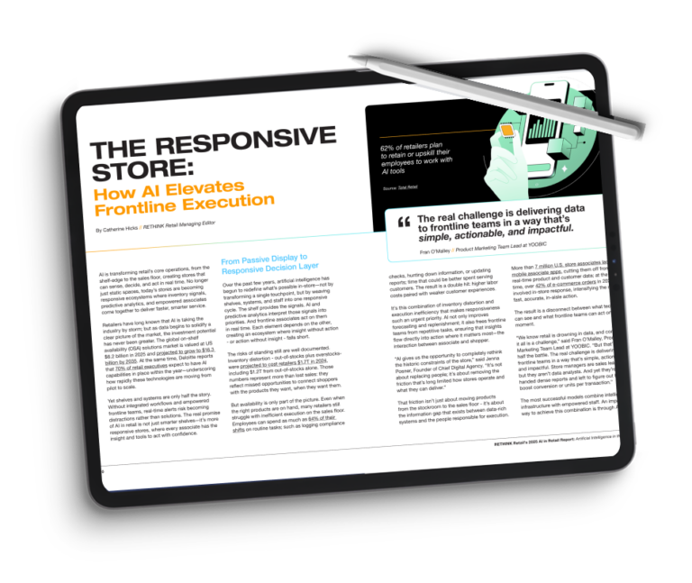 AI in Retail: Artificial Intelligence in the Everyday Store