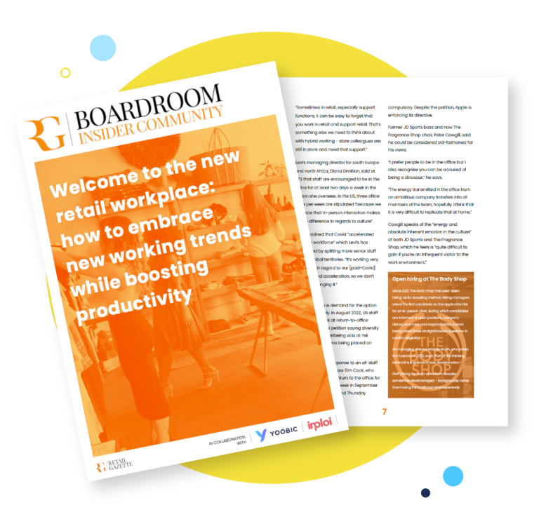 Retail Gazette Report: Welcome to The New Retail Workplace