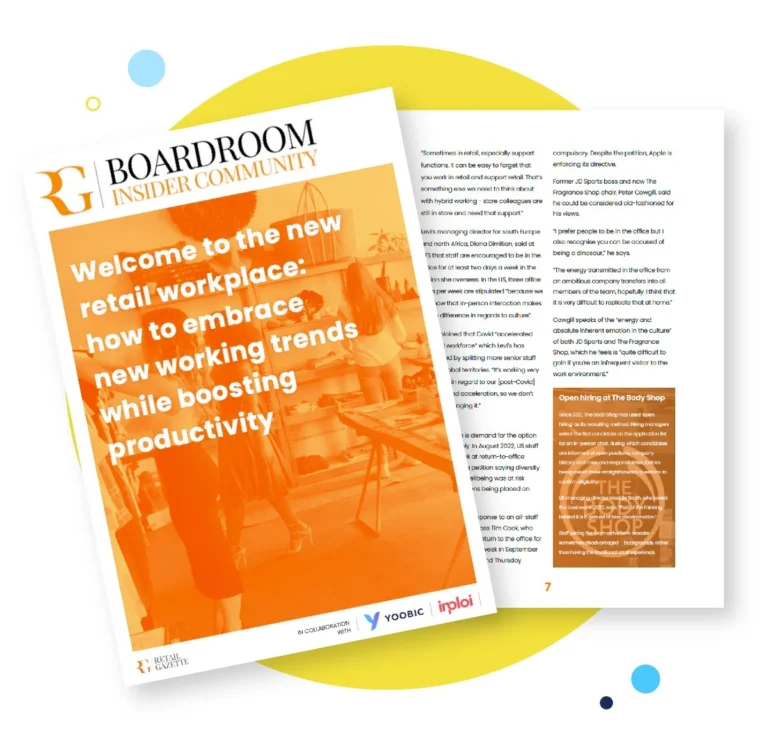 Retail Gazette Report: Welcome to The New Retail Workplace