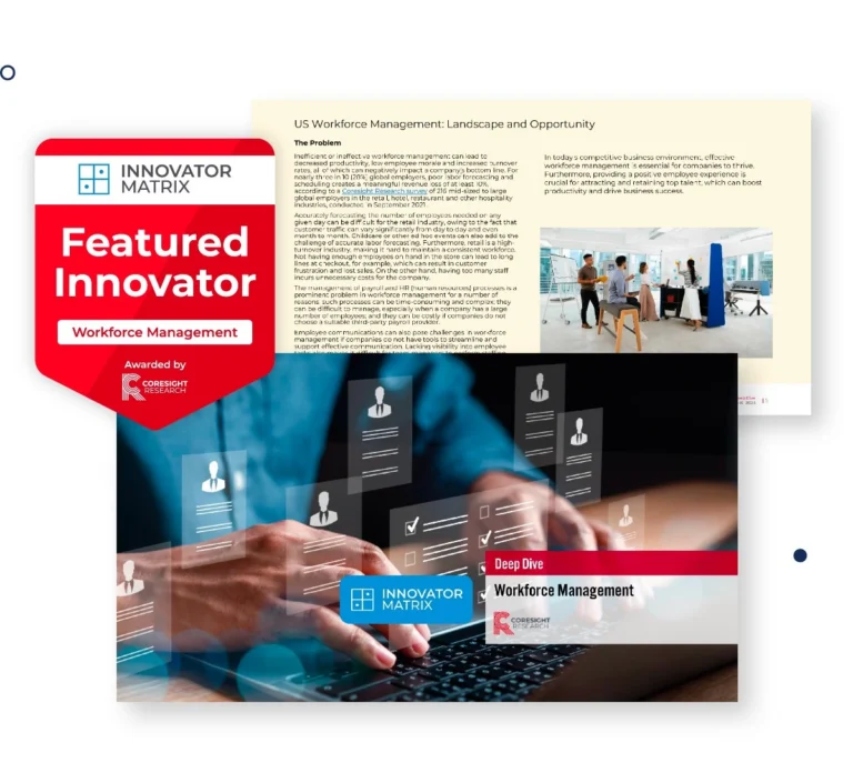 Coresight Research: 2023 Innovator Matrix for Retail Workforce Management