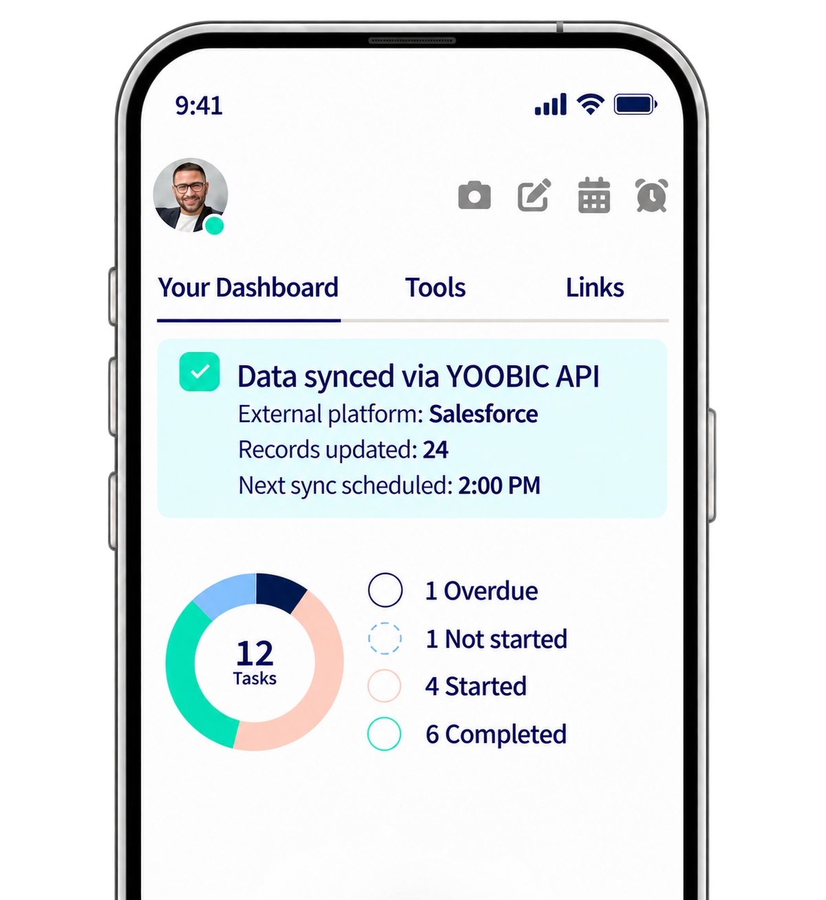 Bring business data and AI-powered insights into the daily workflows of frontline teams.