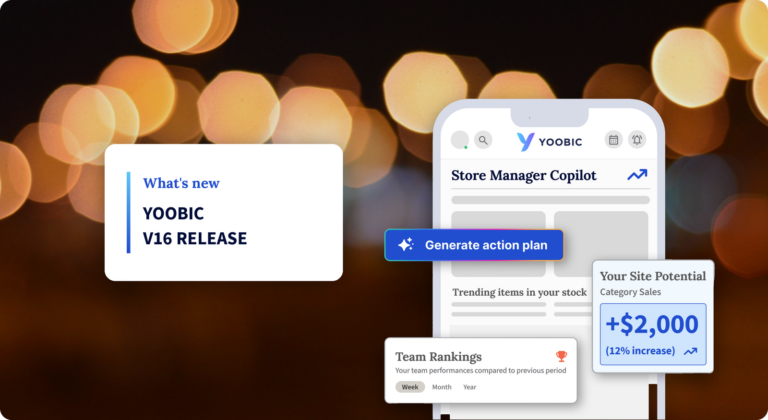 YOOBIC V16: Actionable intelligence for every role