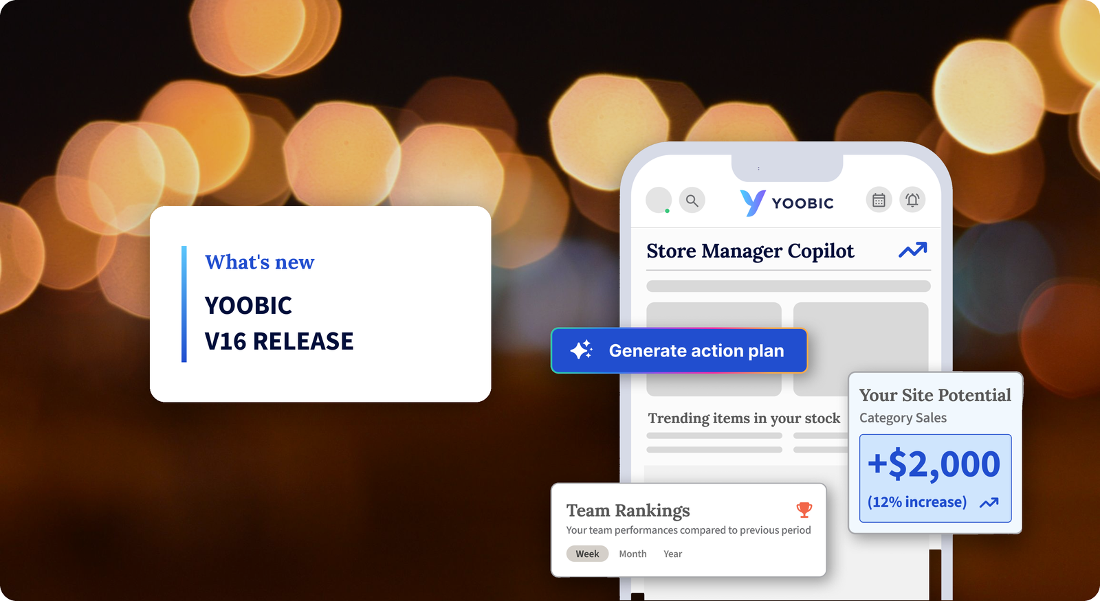 YOOBIC V16: Actionable intelligence for every role